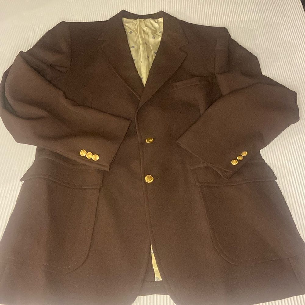 Vintage Sears & Roebuck Blazer Mens Size 44L Classic Collection Action Separates